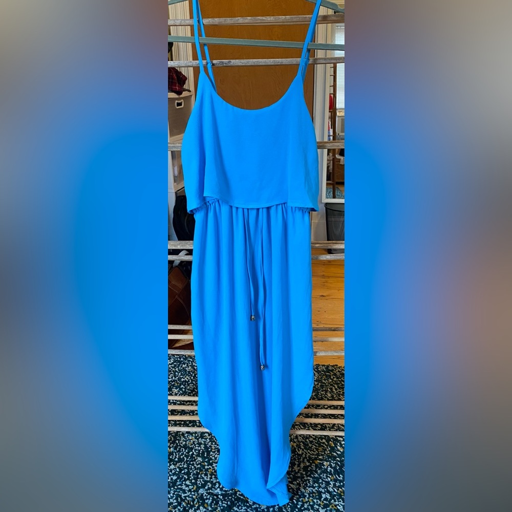 Blue summer dress, Size Small, worn once.